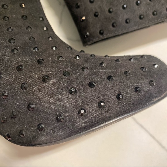 Studded Heeled Boots - Picture 12 of 16